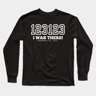 123123 New Year's Eve 2023 Long Sleeve T-Shirt